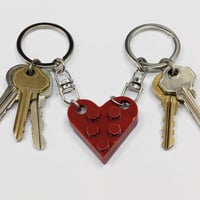 Image 1 of Love Heart Keyring ❤️