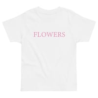 Image 2 of Toddler FLOWERS Tshirt