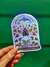 Image 3 of January Dome Holographic Sticker 