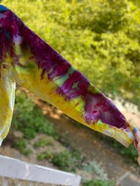 Image 6 of LARGE Be Gay Do Crime Godzilla Tie Dye Hoodie 7
