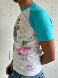Image 5 of "ENFANCE" BLUE BASEBALL TEE ⚾️