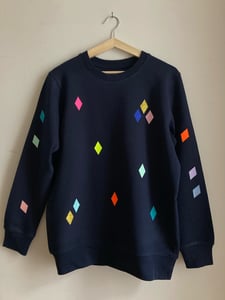 Image of Sweater Diamond navy