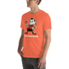 Unisex T-shirt, Elf (Brown & Orange)