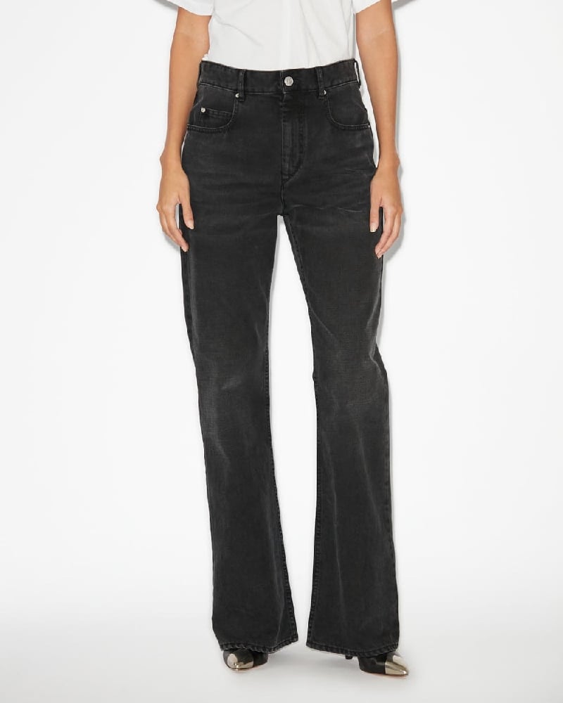 Image of ISABEL MARANT BELVIRA PANTS BLACK