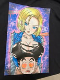 Android 18🥰Krillin Tshirt 