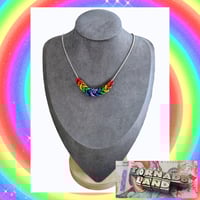 Rainbow Slider Necklace