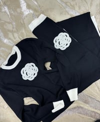 Image 2 of Rose knit 2 piece 