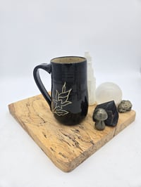 Image 2 of Black Rose Mug