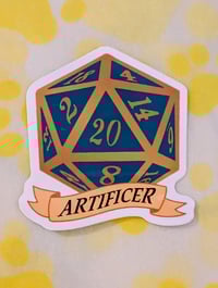 Image 2 of D20 class vinyl stickers