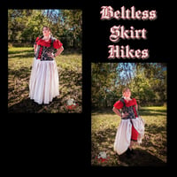 Image 7 of Beltless Skirt Hikes in Black Medallion