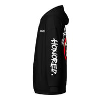 Image 4 of HONORED. Black Zip-Up