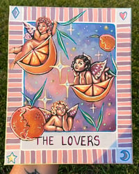 Image 1 of The Lovers - Canvas 