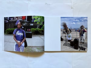 Image of New York Street Portraiture Hardcover with Kurt Boone Books Patch