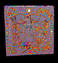We Suffer As One (35" X 35" canvas)