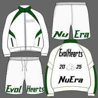 Green & White Nylon Set