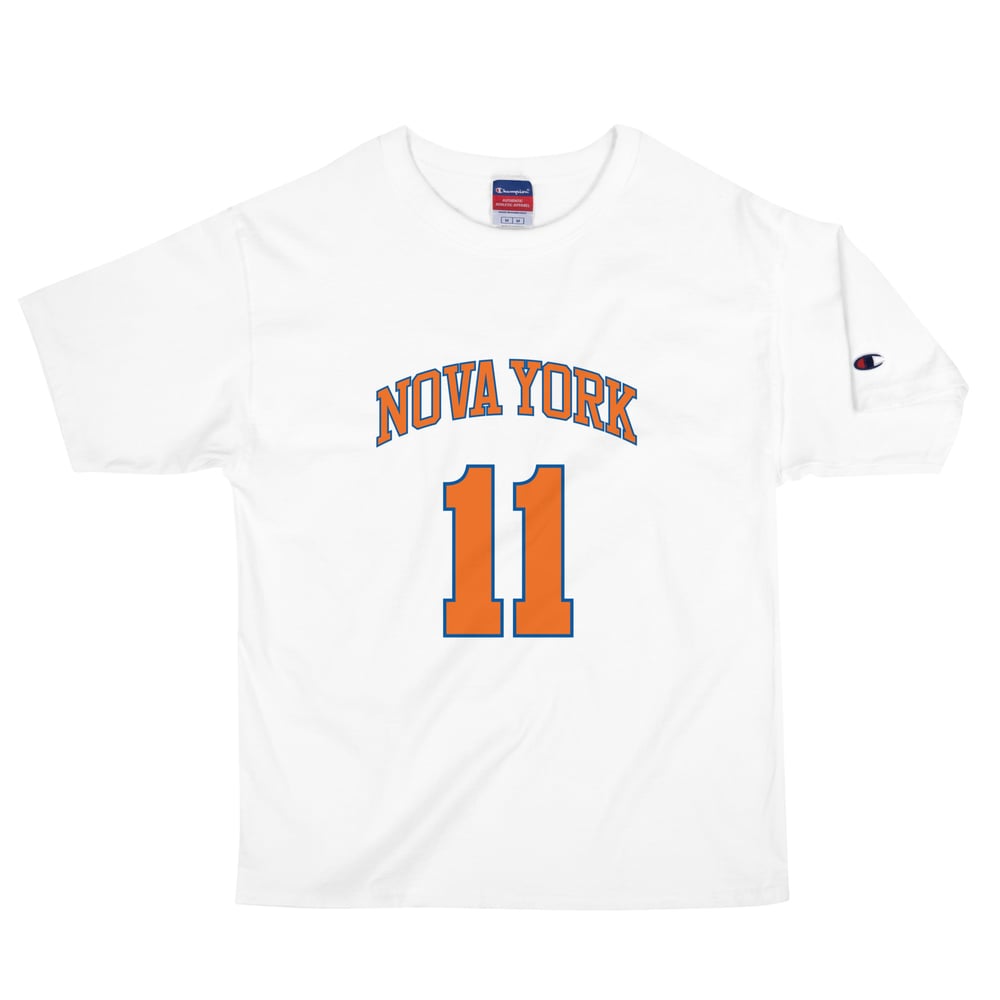 "Burner" Nova York 100% Cotton Champion Oversized T-Shirt