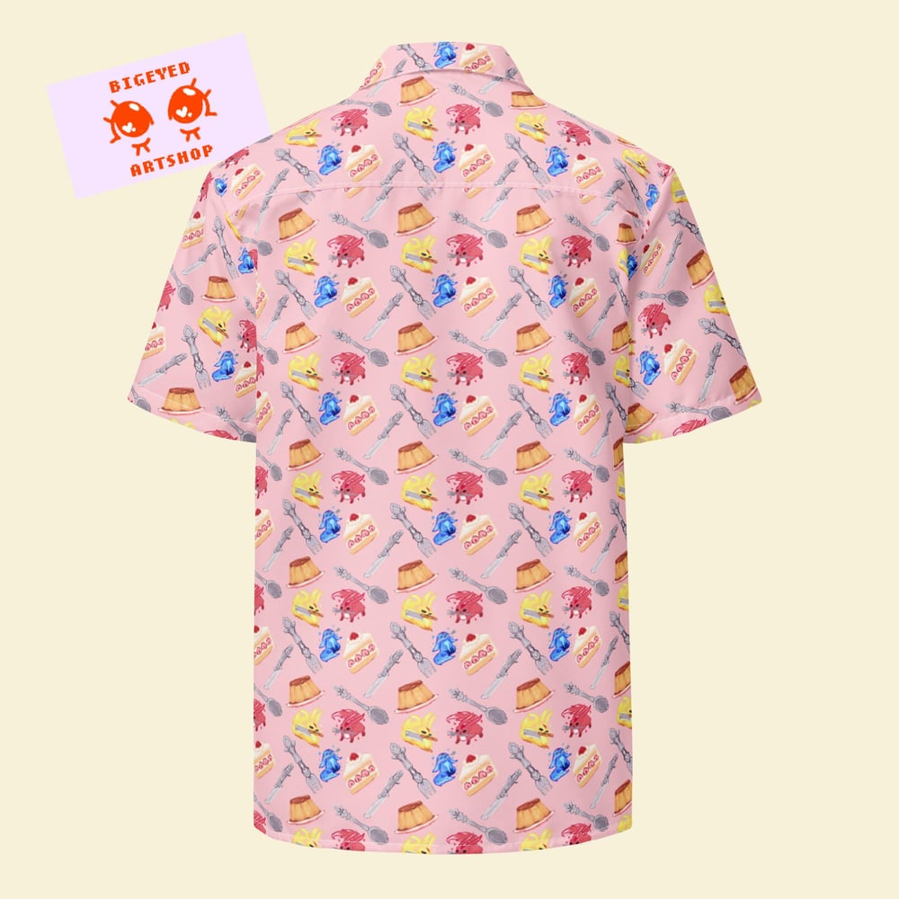 Image of Carbies & Carbs Button Up Shirt (FFXIV)