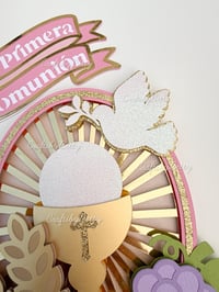 Image 3 of Mi Primera Comunión Topper SVG / Archivo Digital 