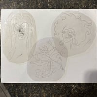 Image 1 of Doc Webb acetate stencils lot 3