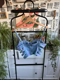 Image 2 of NWT denim bustier 