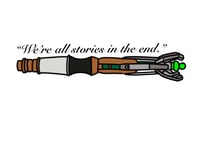 Image 3 of PRE-ORDER: Sonic Screwdriver (& Quote) Acrylic Pins