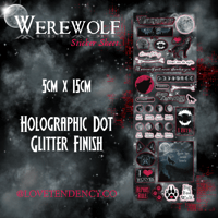 Werewolf Sticker Sheet
