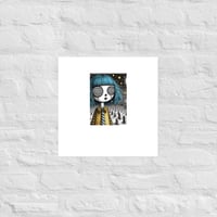 Image 3 of Poster Designer whimsical wall decor.  Coraline Mini-me Inspired Art. Alternative gift