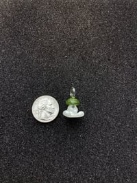 Image 2 of Mixed Green Mushroom Character Pendant 