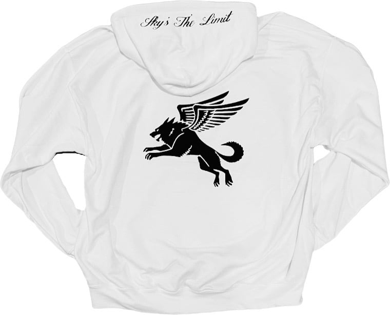 Image of KALVIARI SKYS THE LIMIT HOODIE PEARL