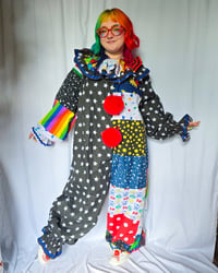 Image 5 of Starry Patchwork clownsuit "M"