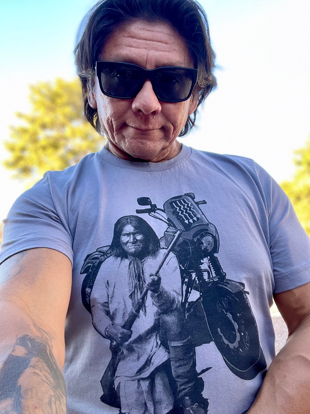 Image of Live Free, Geronimo Bike
