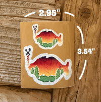 Image 5 of Phish batik sticker