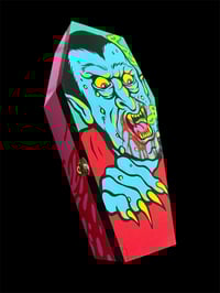 Image 2 of Vampire Breath Handpainted Coffin