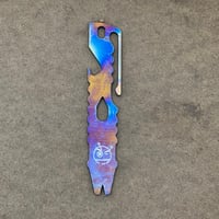 Image 5 of EDC Tool Co Titanium Flamed Prybar