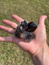 Image 15 of Smoky Quartz Points Cluster #2000