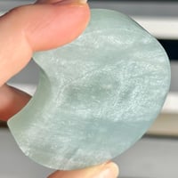 Image 6 of Aquamarine Moon With Stand (36B)