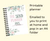 2025 SEN Parenting planner Printable