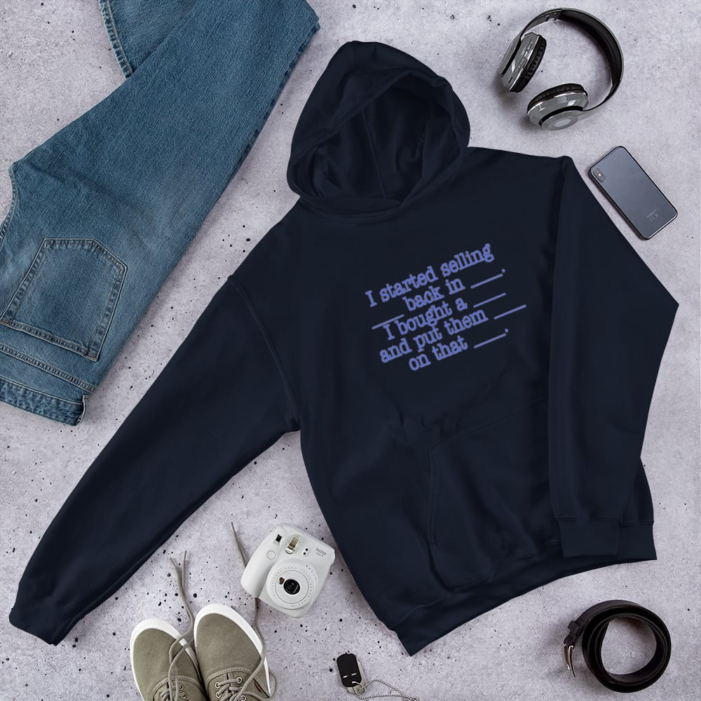 Image of TLMB script hoodie
