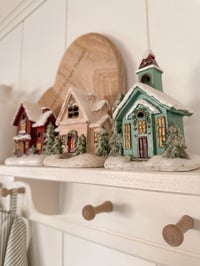 Image 2 of LED Christmas Village ( Set of 3 )