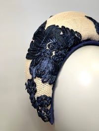 Image 2 of Navy and cream halo