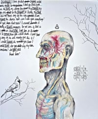 Image 1 of 14x17in. Drawing “Homunculus”