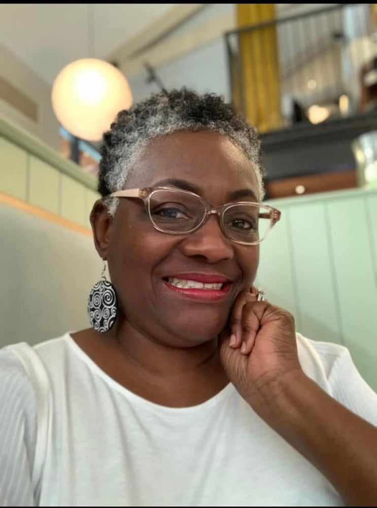 Image of "Creativity in Black & White" Circle Earrings