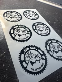 Image 2 of Gloss Waterproof Personalised round printed logo stickers