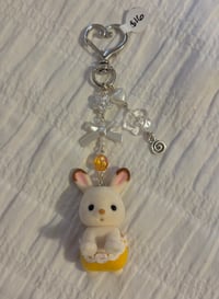 Image 1 of Choco Bunny Keychain 🍫🐰
