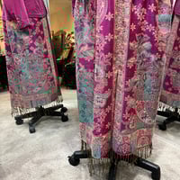 Image 6 of Rose Floral Denim Duster