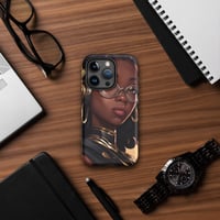 Image 5 of Black Girl Superhero Tough Case for iPhone®