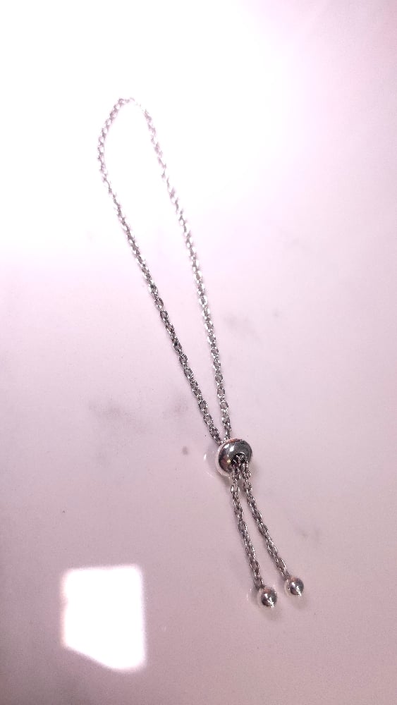 Image of Adjustable chain link bracelet 