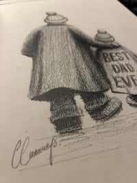 Image 3 of ‘Best Dad’ (Original Drawing)