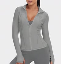 Image 5 of Gray Lifestyle Full Zip