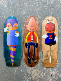 Workshop mini skateboard decks